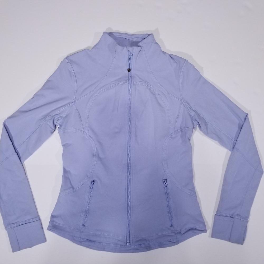Lululemon Baby Blue Define Zip-Up Jacket